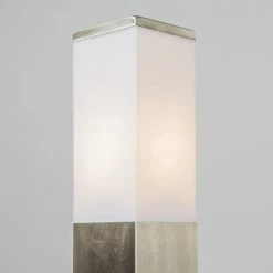 QAZQA Malios - Lampe D'extérieur LED Moderne Et Smart | Lampadaire Pour L'extérieur Avec WiFi - 1 Lumière - H 80 Cm - Acier - Éclairage Extérieur -Glass Vases Boutique de vente 1200x1200 1135