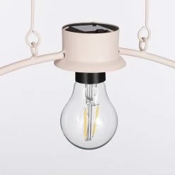 Luca Lighting Dimitri Lampe Solaire Avec Flowerpot - H62 X Ø50 Cm - Rose Clair -Glass Vases Boutique de vente 1200x1200 1172