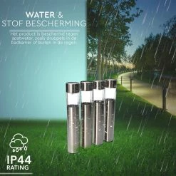 Solarlampkoning Lampe à Piquet Solar Lucifer éclairage De Chemin En Acier Inoxydable à L'énergie Solaire (4 Pièces) -Glass Vases Boutique de vente 1200x1200 13