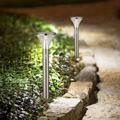 Brimmel Waleda SG601088 Éclairage De Jardin-Éclairage De Jardin à L'énergie Solaire-Lampe De Jardin-Éclairage Extérieur à énergie Solaire-50CM -Glass Vases Boutique de vente 1200x1200 16