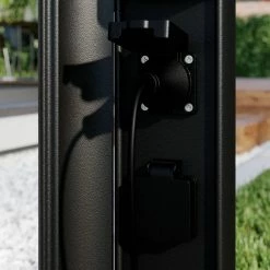 Lucande - Lampe Sur Pied - 1 Lumière - Aluminium Moulé Sous Pression - H: 47,8 Cm - G9 - Graphite -Glass Vases Boutique de vente 1200x1200 183