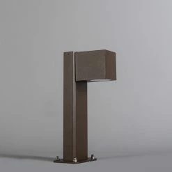 QAZQA Baleno - Lampe D'extérieur LED Moderne Et Smart | Lampadaire Pour L'extérieur Avec WiFi - 1 Lumière - H 30 Cm - Brun Rouille - Éclairage Extérieur -Glass Vases Boutique de vente 1200x1200 198