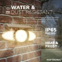 HOFTRONIC Fulco - Applique Solar LED - Détecteur De Mouvement Et Interrupteur Crépusculaire - 3000K Blanc Chaud - Lampe D'extérieur Solaire - Wintersolar -Glass Vases Boutique de vente 1200x1200 200