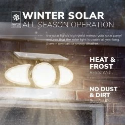 HOFTRONIC Fulco - Applique Solar LED - Détecteur De Mouvement Et Interrupteur Crépusculaire - 3000K Blanc Chaud - Lampe D'extérieur Solaire - Wintersolar -Glass Vases Boutique de vente 1200x1200 201