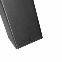 QAZQA Danemark - Lampe D'extérieur Sur Pied Moderne | Lampadaire D'extérieur - 1 Lumière - H 70 Cm - Zwart - Éclairage Extérieur -Glass Vases Boutique de vente 1200x1200 240