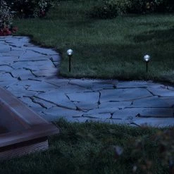 Relaxdays éclairage Solaire De Jardin énergie Solaire - LED - Lumière Blanche - 2 Pièces - Lampe Solaire -Glass Vases Boutique de vente 1200x1200 252