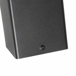 QAZQA Danemark - Lampe D'extérieur Sur Pied Moderne | Lampadaire D'extérieur - 1 Lumière - H 50 Cm - Zwart - Éclairage Extérieur -Glass Vases Boutique de vente 1200x1200 289