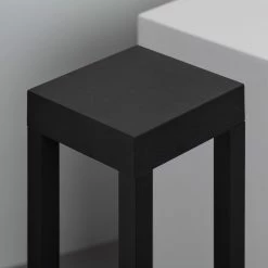 Bussandri Lampe D'extérieur Bussandri - Lampe Sur Pied - LED -10,8x10,8x60cm - Zwart -Glass Vases Boutique de vente 1200x1200 29