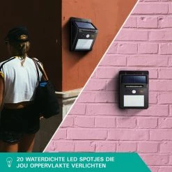 Lampe D'extérieur Solar Ferodelli® Avec Détecteur De Mouvement - 40 LED - Éclairage Solaire De Jardin - 4 Pièces -Glass Vases Boutique de vente 1200x1200 3