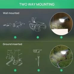 RESKO - Lampe Solaire Extérieure, Capteur De Lumière, Étanche IP67, Applique Extérieure 6500 K, Blanc Froid, Mini Lampe Solaire De Jardin, Lot De 2 -Glass Vases Boutique de vente 1200x1200 305