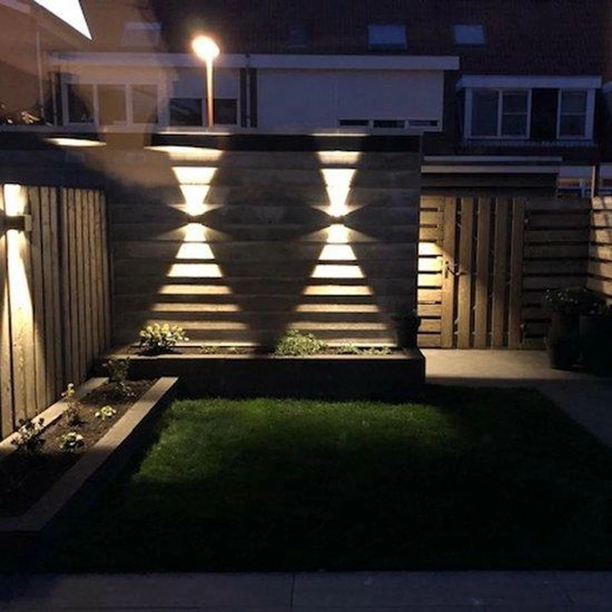 HOFTRONIC™ Lampe D'extérieur / Applique LED Zwart - 3 Pièces - Cube éclairant Des Deux Côtés - IP65 - Cube Kansas - 6 Watt - Lampe Carrée Adaptée à L'intérieur Et à L'extérieur 4 HOFTRONIC™ Lampe D'extérieur / Applique LED Zwart - 3 Pièces - Cube éclairant Des Deux Côtés - IP65 - Cube Kansas - 6 Watt - Lampe Carrée Adaptée à L'intérieur Et à L'extérieur – Image 4