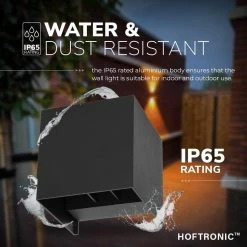 HOFTRONIC™ Lampe D'extérieur / Applique LED Zwart - 3 Pièces - Cube éclairant Des Deux Côtés - IP65 - Cube Kansas - 6 Watt - Lampe Carrée Adaptée à L'intérieur Et à L'extérieur 34 HOFTRONIC™ Lampe D'extérieur / Applique LED Zwart - 3 Pièces - Cube éclairant Des Deux Côtés - IP65 - Cube Kansas - 6 Watt - Lampe Carrée Adaptée à L'intérieur Et à L'extérieur -Glass Vases Boutique de vente 1200x1200 387