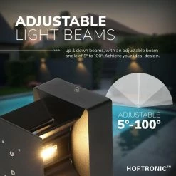 HOFTRONIC™ Lampe D'extérieur / Applique LED Zwart - 3 Pièces - Cube éclairant Des Deux Côtés - IP65 - Cube Kansas - 6 Watt - Lampe Carrée Adaptée à L'intérieur Et à L'extérieur 36 HOFTRONIC™ Lampe D'extérieur / Applique LED Zwart - 3 Pièces - Cube éclairant Des Deux Côtés - IP65 - Cube Kansas - 6 Watt - Lampe Carrée Adaptée à L'intérieur Et à L'extérieur -Glass Vases Boutique de vente 1200x1200 389