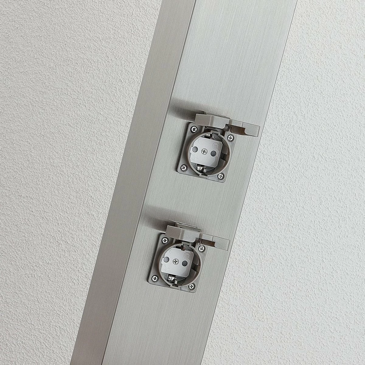 Lindby - Lampe D'extérieur - 1lumière - Acier Inoxydable, Polycarbonate - H: 70 Cm - E27 - Acier Inoxydable, Clair 5 Lindby - Lampe D'extérieur - 1lumière - Acier Inoxydable, Polycarbonate - H: 70 Cm - E27 - Acier Inoxydable, Clair – Image 5