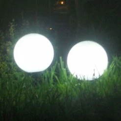 QAZQA Ball 50 Spike - Lampe D'extérieur Spike Spot - 1 Lumière - 500 Mm - Blanc -Glass Vases Boutique de vente 1200x1200 43