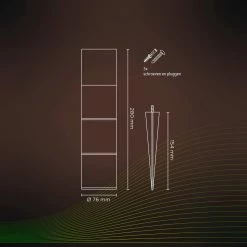 Calex Lampe De Jardin LED Extérieure Intelligente - Lampe Sur Pied Intelligente Avec Application - Lumière RVB Et Blanche Chaude - Spot De Sol Intelligent Pour Jardin - 4W - Noir 21 Calex Lampe De Jardin LED Extérieure Intelligente - Lampe Sur Pied Intelligente Avec Application - Lumière RVB Et Blanche Chaude - Spot De Sol Intelligent Pour Jardin - 4W - Noir -Glass Vases Boutique de vente 1200x1200 460