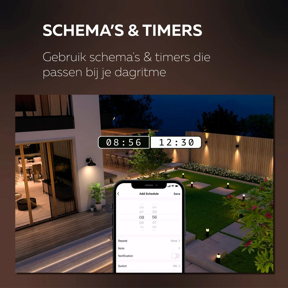 Calex Lampe De Jardin LED Extérieure Intelligente - Lampe Sur Pied Intelligente Avec Application - Lumière RVB Et Blanche Chaude - Spot De Sol Intelligent Pour Jardin - 4W - Noir 8 Calex Lampe De Jardin LED Extérieure Intelligente - Lampe Sur Pied Intelligente Avec Application - Lumière RVB Et Blanche Chaude - Spot De Sol Intelligent Pour Jardin - 4W - Noir – Image 8