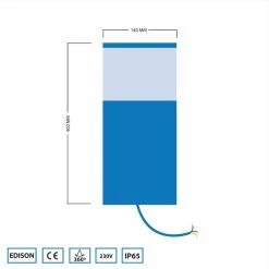 Hamulight Lampadaire D'extérieur LED Tavira - Lampadaire / Lampe D'extérieur / éclairage Extérieur / éclairage De Jardin - 6,5W / Aluminium / 230V / IP65 / Blanc Chaud -Glass Vases Boutique de vente 1200x1200 492