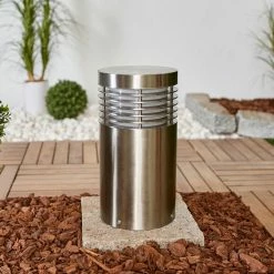 Arcchio - Lampe D'extérieur - 1 Lumière - Acier Inoxydable - H : 30 Cm - E27 - Acier Inoxydable -Glass Vases Boutique de vente 1200x1200 52