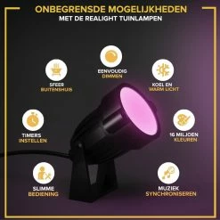 Realight Eclairage De Jardin LED RGB - Spots De Jardin - Lampes D'extérieur - Eclairage Extérieur Applique - Lampe D'extérieur - 1 Pièce -Glass Vases Boutique de vente 1200x1200 58