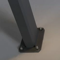 QAZQA Baleno - Lampe D'extérieur LED Moderne Et Smart | Lampadaire Pour Extérieur Avec WiFi - 1 Lumière - H 65 Cm - Gris Foncé - Éclairage Extérieur -Glass Vases Boutique de vente 1200x1200 610