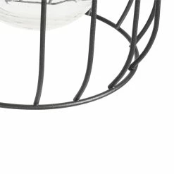 QAZQA Luc - Lampe D'extérieur Sur Pied Moderne | Lampadaire D'extérieur - 1 Lumière - H 100 Cm - Zwart - Éclairage Extérieur -Glass Vases Boutique de vente 1200x1200 613