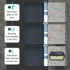 Lampe D'extérieur Solar Iqonic Avec Détecteur De Mouvement - 266 LED - IP65 étanche - Applique Murale - Éclairage De Jardin à L'énergie Solaire - Siècle Des Lumières Extérieur 18 Lampe D'extérieur Solar Iqonic Avec Détecteur De Mouvement - 266 LED - IP65 étanche - Applique Murale - Éclairage De Jardin à L'énergie Solaire - Siècle Des Lumières Extérieur -Glass Vases Boutique de vente 1200x1200 619