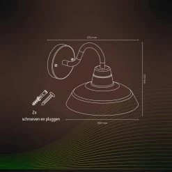 Calex Smart Outdoor LED Lampe D'extérieur - Applique Classique Intelligente - Lumière RVB Et Blanc Chaud - Eclairage Extérieur - 4W - Noir -Glass Vases Boutique de vente 1200x1200 650