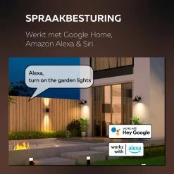 Calex Smart Outdoor LED Lampe D'extérieur - Applique Classique Intelligente - Lumière RVB Et Blanc Chaud - Eclairage Extérieur - 4W - Noir -Glass Vases Boutique de vente 1200x1200 655