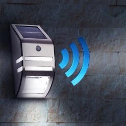 LED Lovers Lampe D'extérieur Solaire LED Sans Fil Avec Détecteur De Mouvement - Acier Inoxydable -Glass Vases Boutique de vente 1200x1200 681