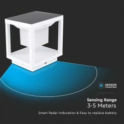 V-tac VT-11022 Lampe Solaire De Jardin à Led - Socle - Blanc - 3000K -Glass Vases Boutique de vente 1200x1200 715