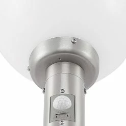 ELC - Lampe D'extérieur - 1lumière - Acier Inoxydable, Verre - H: 45 Cm - E27 - Acier Inoxydable, Blanc -Glass Vases Boutique de vente 1200x1200 75