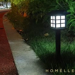 Lampe De Jardin Solar Homèlle Avec Capteur De Nuit - Éclairage De Jardin à L'énergie Solaire - Éclairage Extérieur - LED - Wit - Étanche IP65 - Lampe D' Extérieur - Éclairage De Chemin -Glass Vases Boutique de vente 1200x1200 751