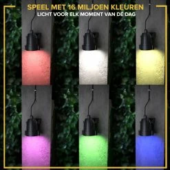 Realight Eclairage De Jardin LED RGB - Spots De Jardin - Lampes D'extérieur - Eclairage Extérieur Applique - Lampe D'extérieur - 3 Pièces -Glass Vases Boutique de vente 1200x1200 778