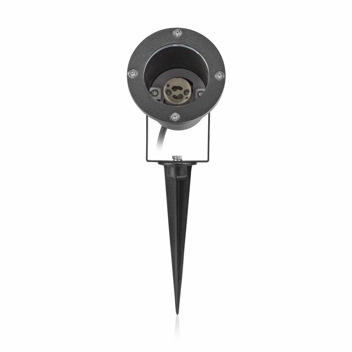Smartwares Cassi - Lampe D'extérieur Spike Spot - 1 Lampe - Ø 90 Mm - Noir 4 Smartwares Cassi - Lampe D'extérieur Spike Spot - 1 Lampe - Ø 90 Mm - Noir – Image 4