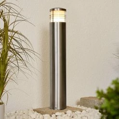 Arcchio - Lampe D'extérieur - 1 Lumière - Acier Inoxydable - H : 60 Cm - E27 - Acier Inoxydable