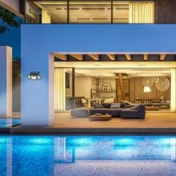 RNA Lightning & Decoration Lampe D'extérieur Avec Détecteur De Mouvement - Éclairage Extérieur Énergie Solaire - Capteur - Solar - Capteur Jour Nuit - 100 LEDS - Zwart - Très Lumineux -Glass Vases Boutique de vente 1200x1200 829