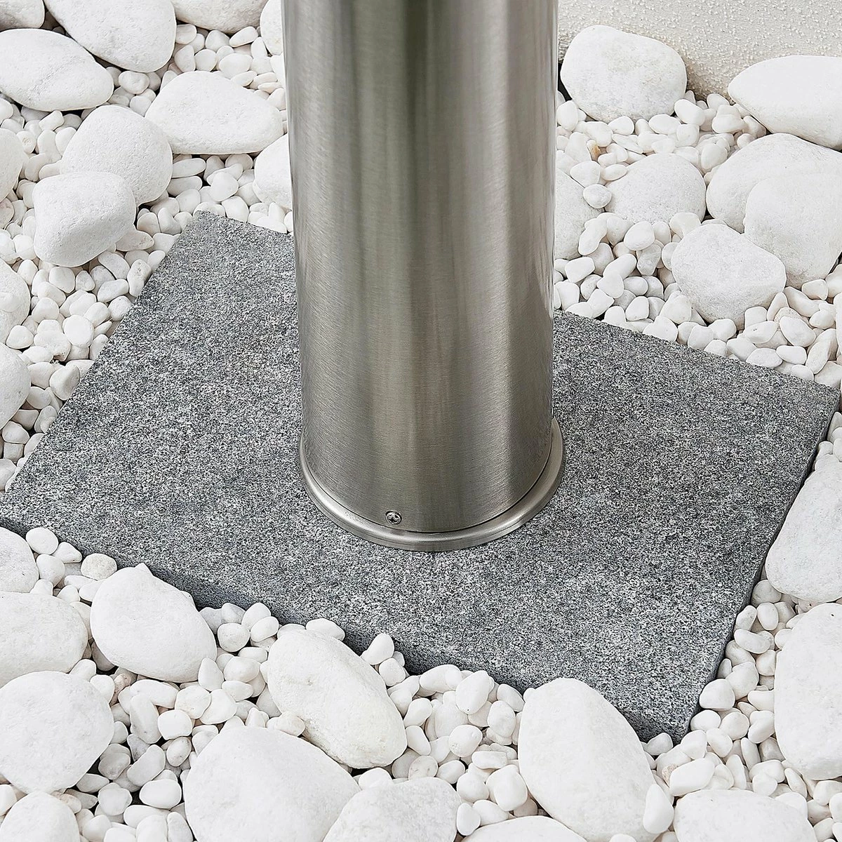 Lindby - Lampe D'extérieur - 1lumière - Acier Inoxydable, Polycarbonate - H : 100 Cm - E14 - Acier Inoxydable, Transparent 6 Lindby - Lampe D'extérieur - 1lumière - Acier Inoxydable, Polycarbonate - H : 100 Cm - E14 - Acier Inoxydable, Transparent – Image 6