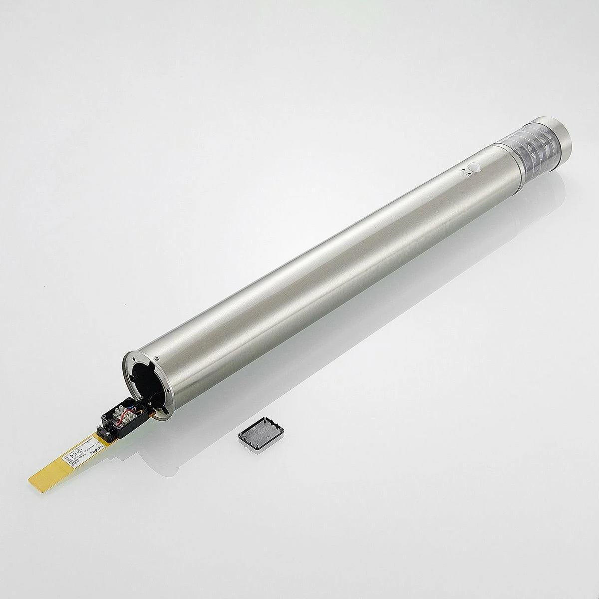 Lindby - Lampe D'extérieur - 1lumière - Acier Inoxydable, Polycarbonate - H : 100 Cm - E14 - Acier Inoxydable, Transparent 8 Lindby - Lampe D'extérieur - 1lumière - Acier Inoxydable, Polycarbonate - H : 100 Cm - E14 - Acier Inoxydable, Transparent – Image 8