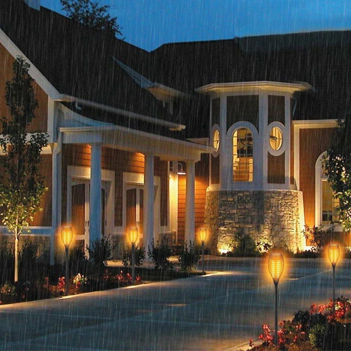 V-tac 8-PACK Youth Fire LED Lampe Solaire Lampe Torche De Jardin Avec Effet De Flamme Avec Capteur Crépusculaire 2200K IP44 (50cm) 12 V-tac 8-PACK Youth Fire LED Lampe Solaire Lampe Torche De Jardin Avec Effet De Flamme Avec Capteur Crépusculaire 2200K IP44 (50cm) – Image 12