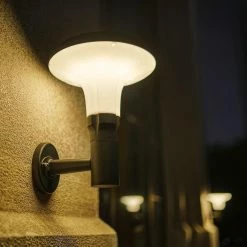 HOFTRONIC Stuart - LED Solar Applique Murale Extérieure 4.5W 3000K IP65 Brûlures à 12 Heures Sur Une Charge - L' éclairage De Jardin Solaire Solar Lampe Extérieure -Glass Vases Boutique de vente 1200x1200 869