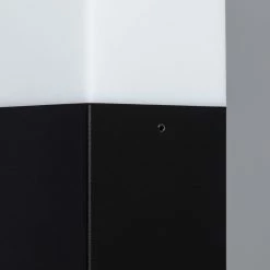 Bussandri Lampe D'extérieur Augustia - Lampadaire - E27 -11x11x74cm - Zwart -Glass Vases Boutique de vente 1200x1200 895