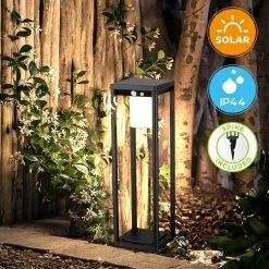Brimmel Dikosa SG601057 Éclairage De Jardin-Éclairage De Jardin à L'énergie Solaire-Lampe De Jardin-Éclairage Extérieur à énergie Solaire-50CM -Glass Vases Boutique de vente 1200x1200 91