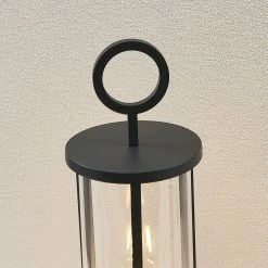 Lucande - Lampe Sur Pied - 1 Lumière - Aluminium Moulé Sous Pression, Verre - H: 34 Cm - E27 - Graphite 17 Lucande - Lampe Sur Pied - 1 Lumière - Aluminium Moulé Sous Pression, Verre - H: 34 Cm - E27 - Graphite -Glass Vases Boutique de vente 1200x1200 950