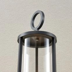 Lucande - Lampe Sur Pied - 1 Lumière - Aluminium Moulé Sous Pression, Verre - H: 34 Cm - E27 - Graphite 18 Lucande - Lampe Sur Pied - 1 Lumière - Aluminium Moulé Sous Pression, Verre - H: 34 Cm - E27 - Graphite -Glass Vases Boutique de vente 1200x1200 951