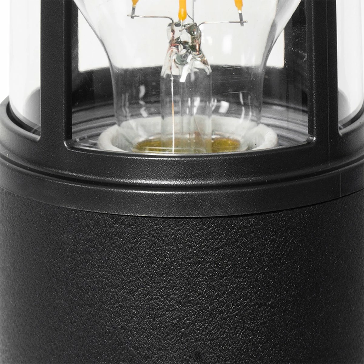 QAZQA Kiki - Lampe D'extérieur Sur Pied Moderne | Lampadaire D'extérieur - 1 Lumière - H 500 Mm - Zwart - Éclairage Extérieur 3 QAZQA Kiki - Lampe D'extérieur Sur Pied Moderne | Lampadaire D'extérieur - 1 Lumière - H 500 Mm - Zwart - Éclairage Extérieur – Image 3