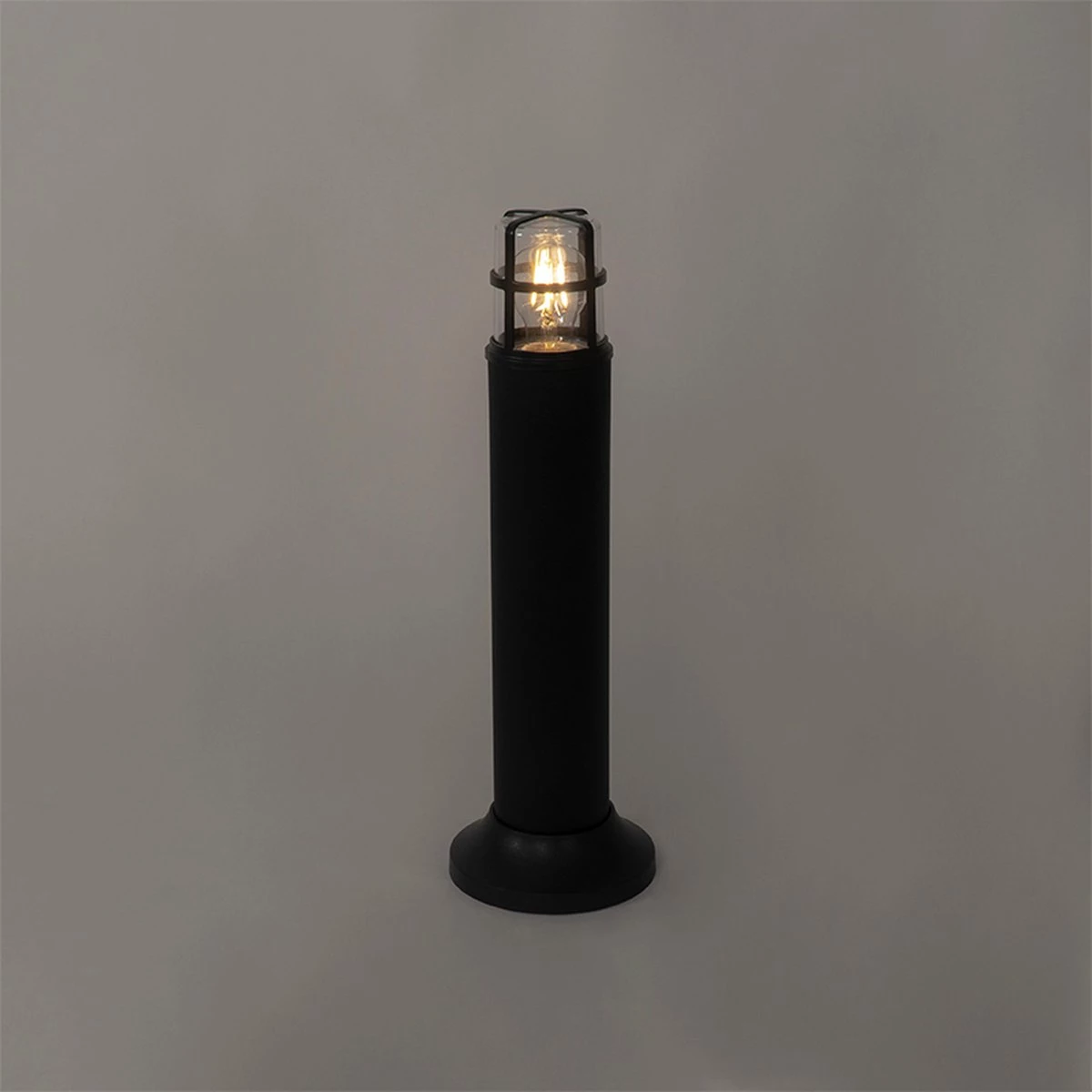 QAZQA Kiki - Lampe D'extérieur Sur Pied Moderne | Lampadaire D'extérieur - 1 Lumière - H 500 Mm - Zwart - Éclairage Extérieur 11 QAZQA Kiki - Lampe D'extérieur Sur Pied Moderne | Lampadaire D'extérieur - 1 Lumière - H 500 Mm - Zwart - Éclairage Extérieur – Image 11