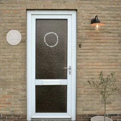 Lumidora Applique 30904 - E27 - 4.2 Watt - 400 Lumen - 2700 Kelvin - Zwart - Métal - Lampe D' Lumidora - IP44 - Avec Capteur