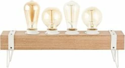 Lampe De Table Brilliant "Whitewood" 4 Lumières Bois / Blanc -Glass Vases Boutique de vente 1200x654 1