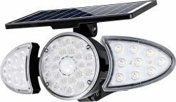 HOFTRONIC Fulco - Applique Solar LED - Détecteur De Mouvement Et Interrupteur Crépusculaire - 3000K Blanc Chaud - Lampe D'extérieur Solaire - Wintersolar -Glass Vases Boutique de vente 1200x702